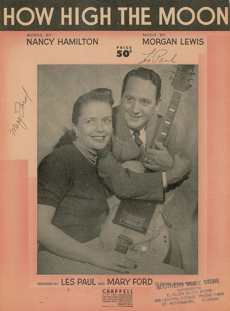 Lot #782 Les Paul and Mary Ford