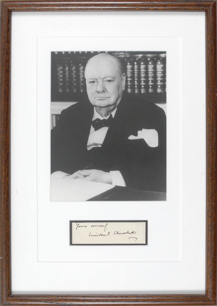 Lot #156 Winston Churchill