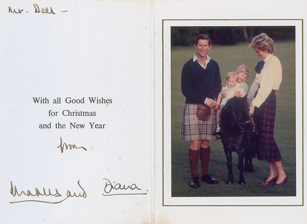 Lot #237 Princess Diana and Prince Charles