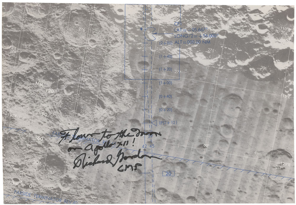 Lot #400 Apollo 12: Richard Gordon