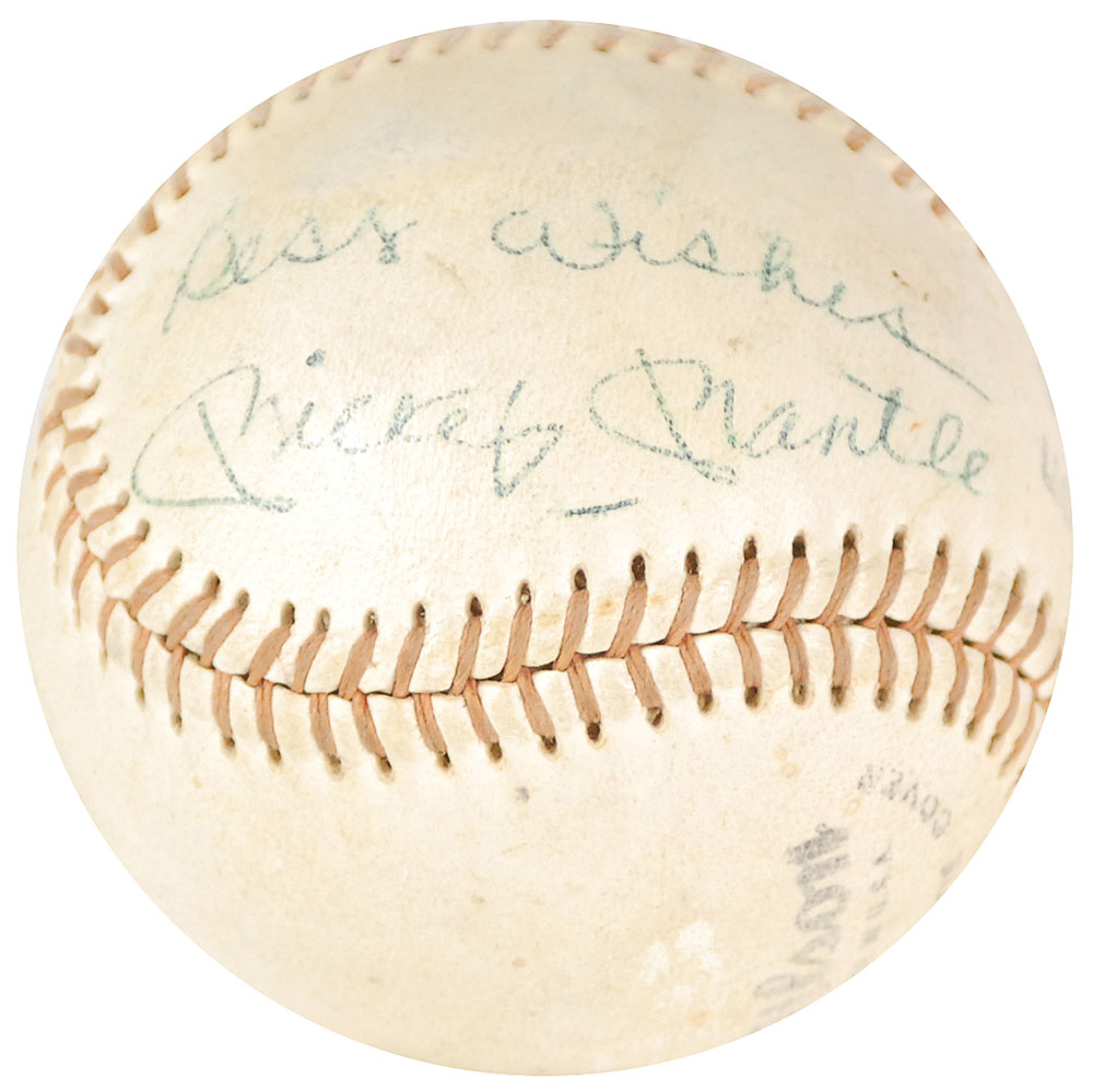 Lot #991 Mickey Mantle