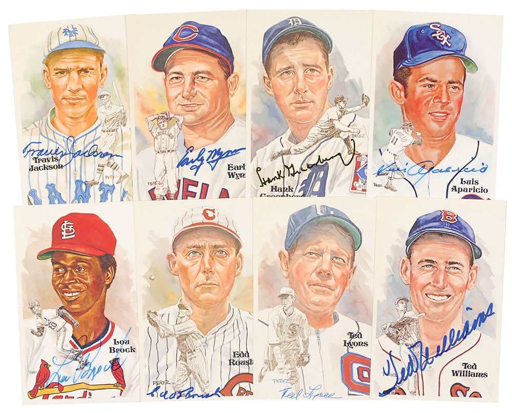 Lot #955 Baseball Hall of Famers