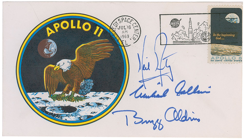 Lot #9269 Buzz Aldrin’s Apollo 11 ‘Type 3’ Insurance Cover