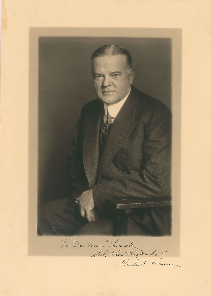 Lot #74 Herbert Hoover