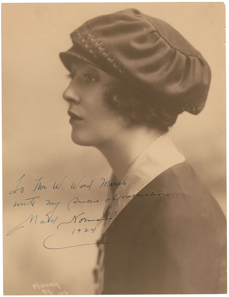 Lot #762 Mabel Normand