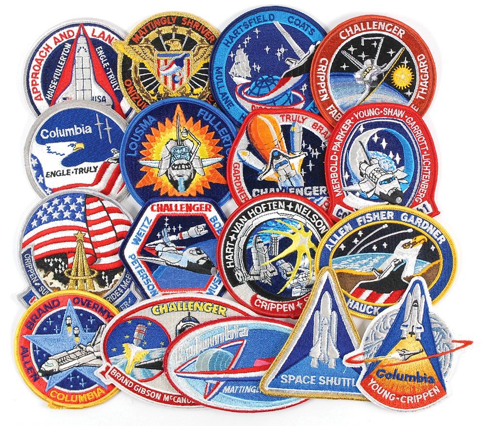 Lot #622 Space Shuttle Patches