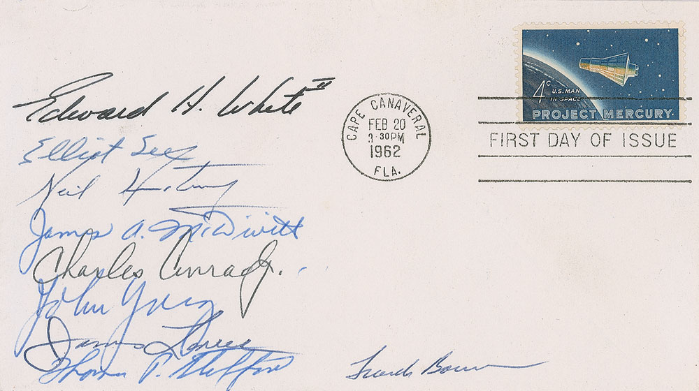 Lot #55 Group 2 Astronaut Signed FDC