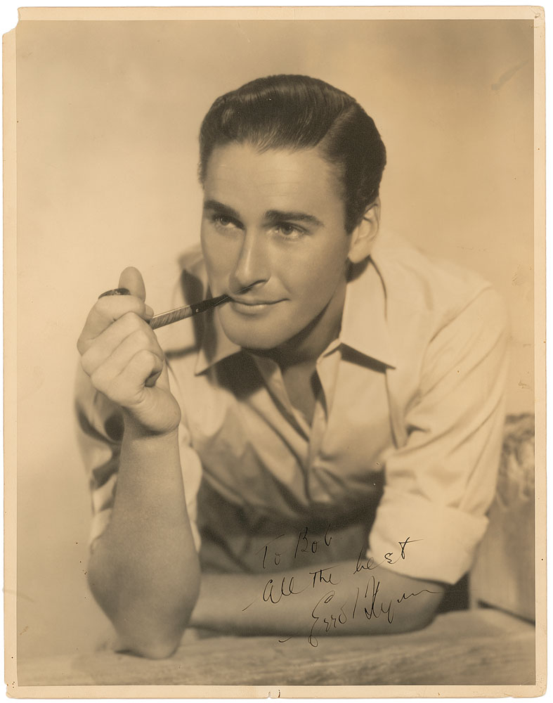 Lot #850 Errol Flynn