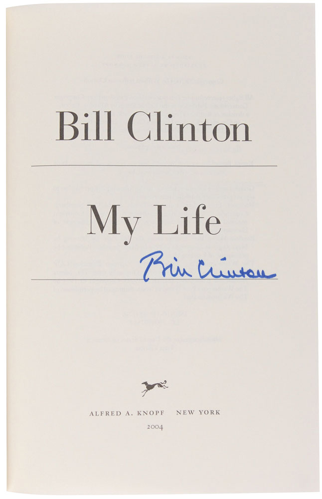 Lot #127 Bill Clinton