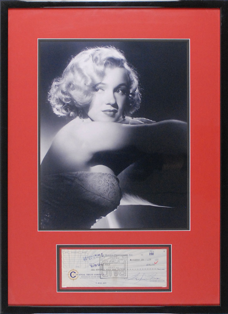 Lot #735 Marilyn Monroe
