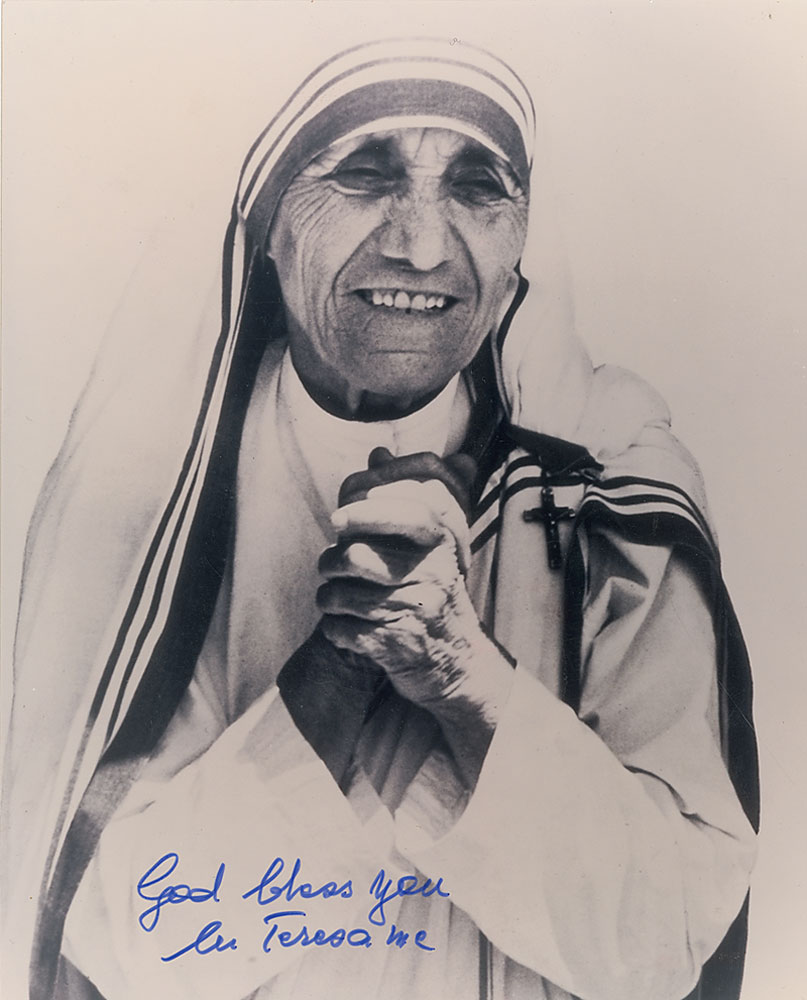 Lot #318 Mother Teresa