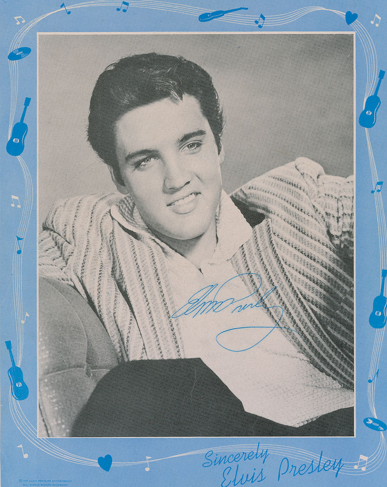 Lot #669 Elvis Presley