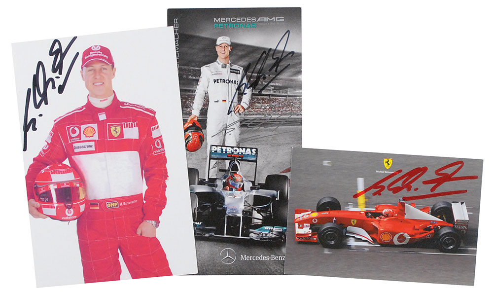 Lot #900 Michael Schumacher