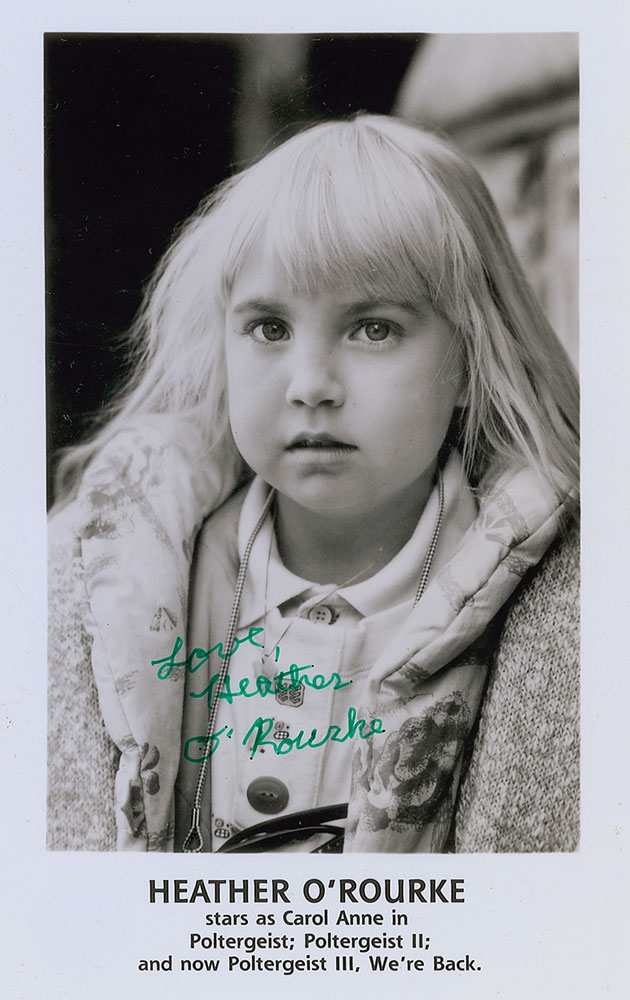 Lot #814 Heather O’Rourke