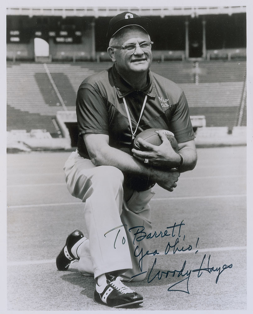 Lot #882 Woody Hayes