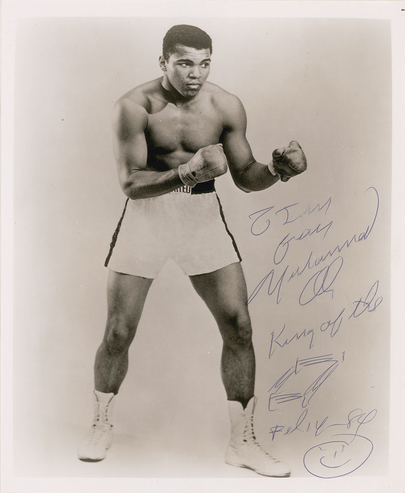 Lot #840 Muhammad Ali