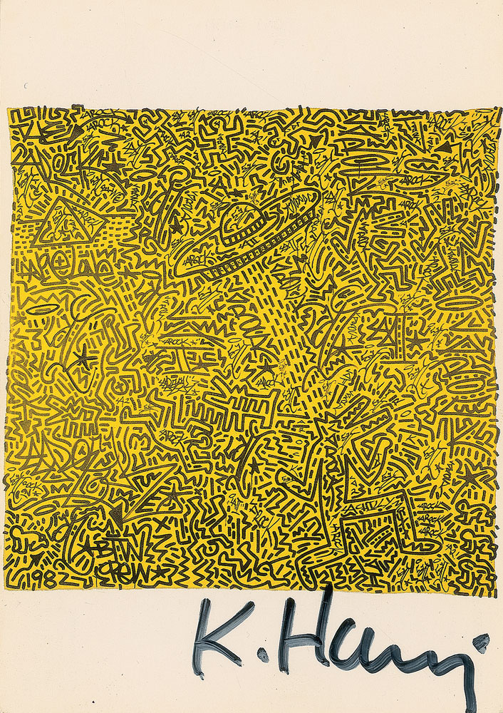 Lot #471 Keith Haring