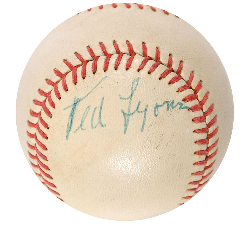 Lot #889 Ted Lyons