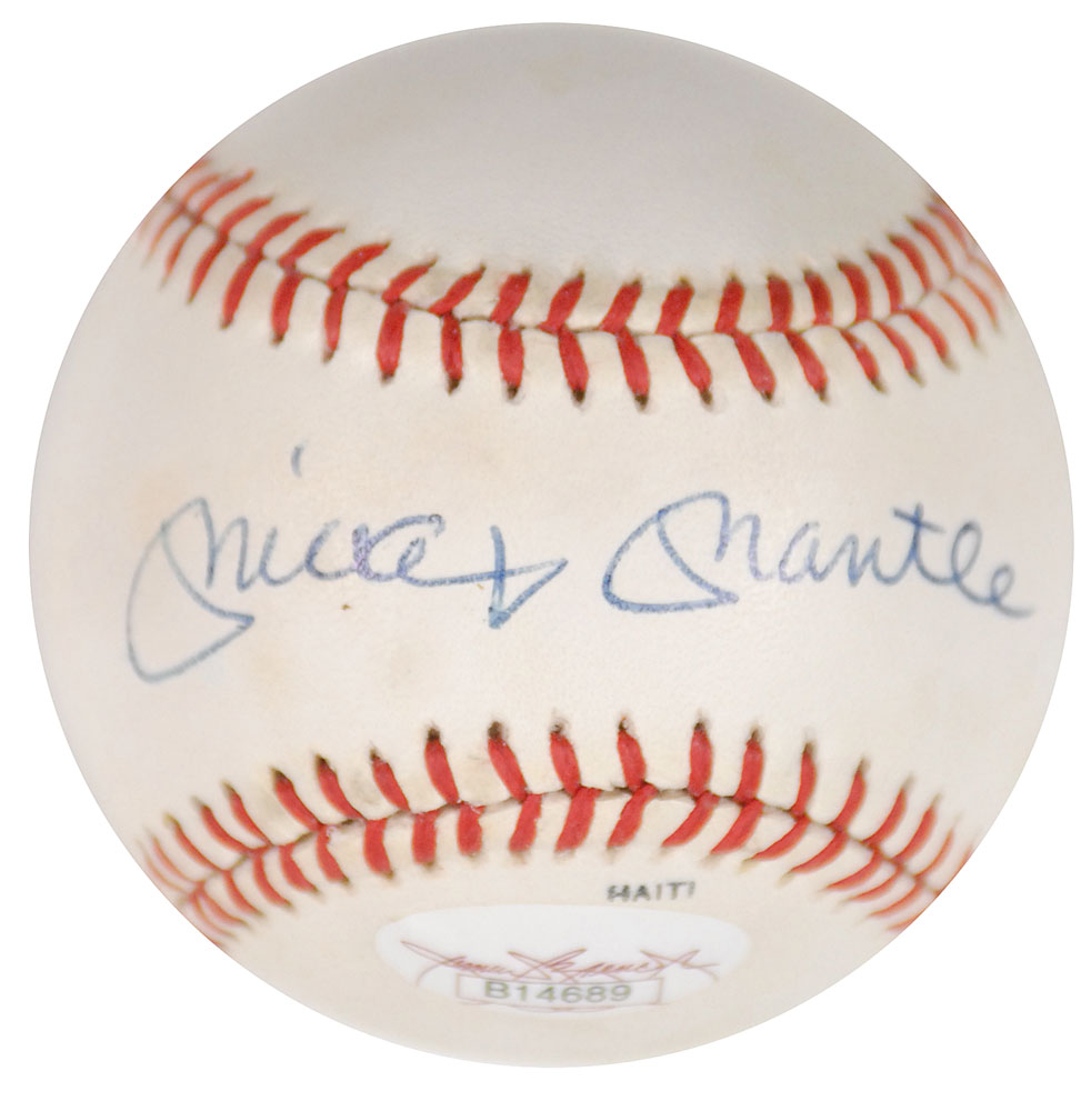 Lot #847 Mickey Mantle