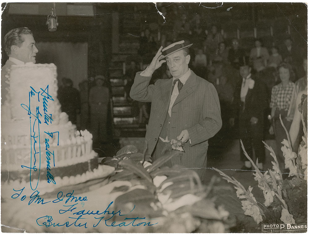 Lot #753 Buster Keaton