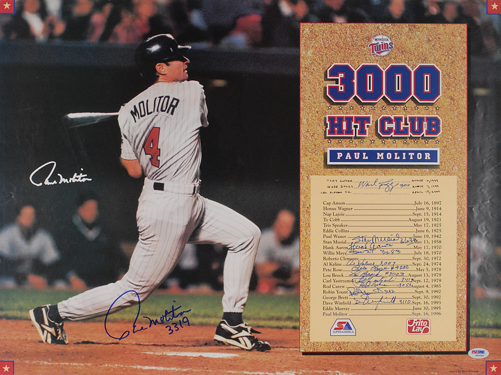 Lot #974 Baseball: 3000 Hit Club