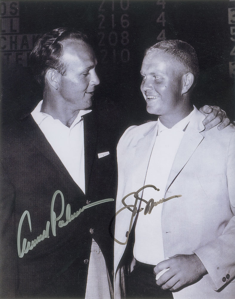 Lot #996 Jack Nicklaus and Arnold Palmer