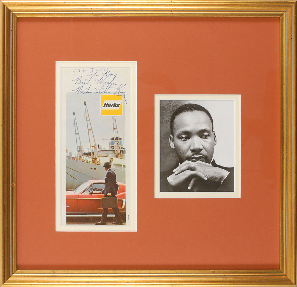 Lot #194 Martin Luther King, Jr