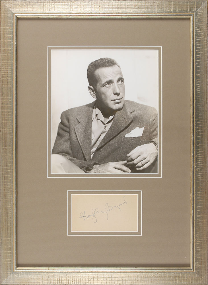 Lot #758 Humphrey Bogart