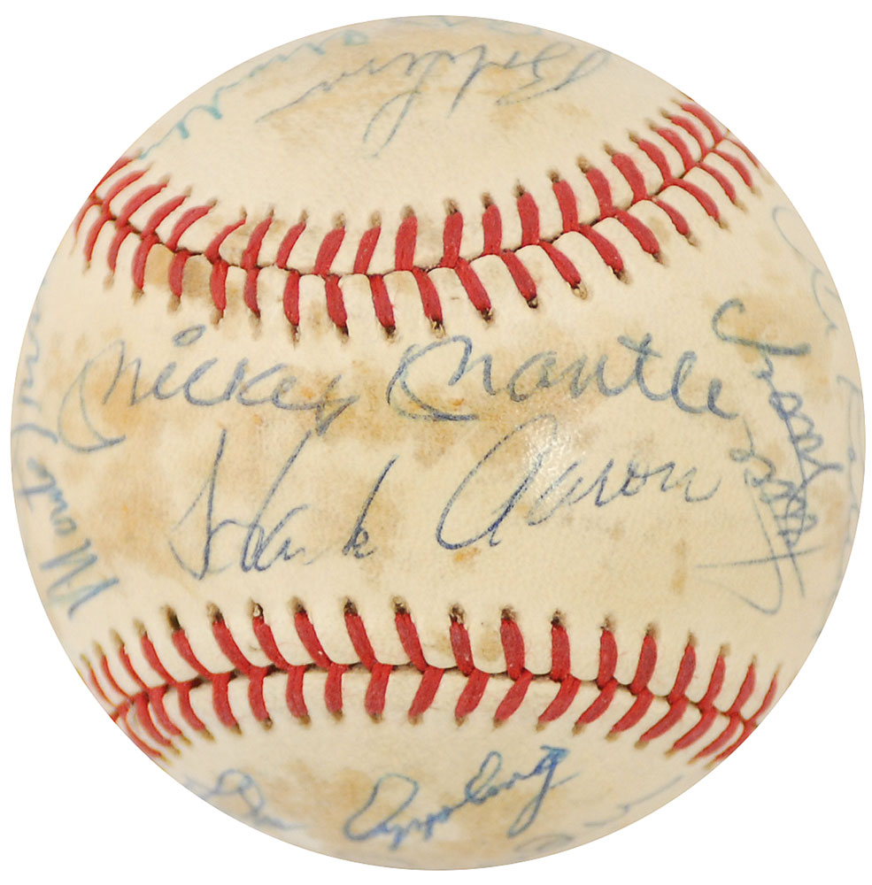 Lot #973 Baseball Hall of Famers