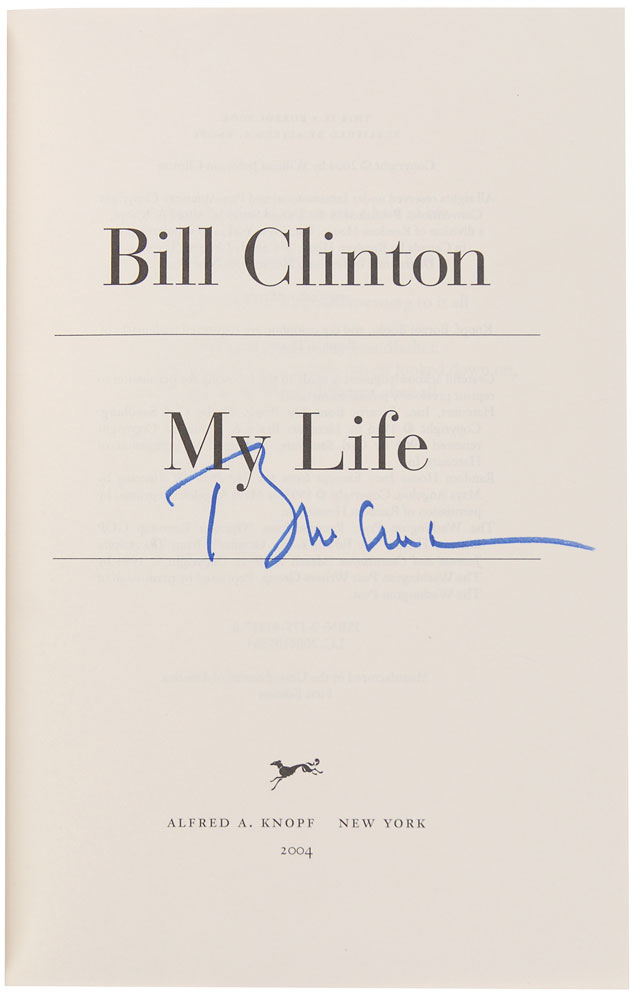 Lot #117 Bill Clinton