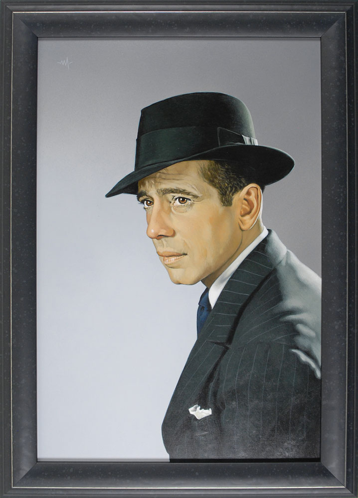 Lot #2533 Humphrey Bogart Original Painting