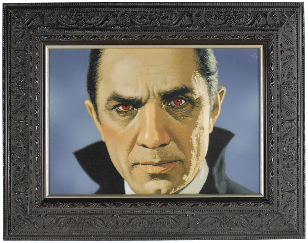 Lot #2534 Bela Lugosi Original Painting