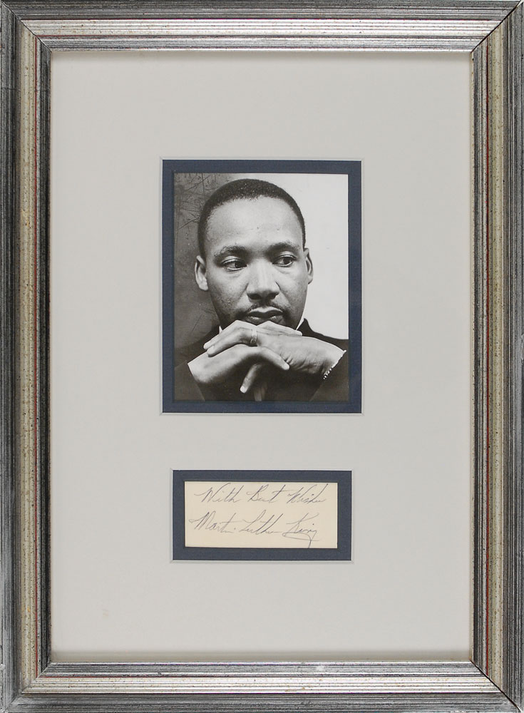 Lot #195 Martin Luther King, Jr