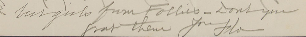 Lot #3110 Florenz Ziegfeld Autograph Letter Signed - Image 2