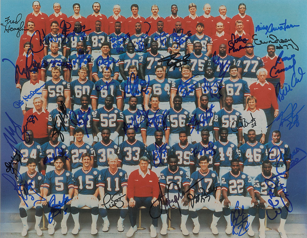Lot #853 NY Giants: 1986