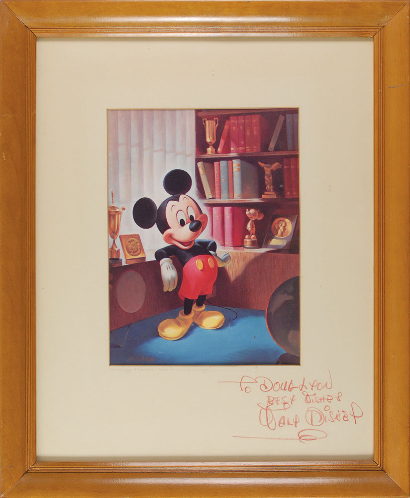 Lot #479 Mickey Mouse dye transfer print from