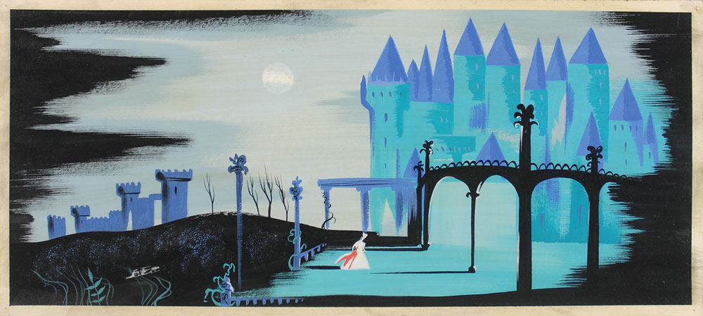 Lot #511 Cinderella concept painting by Mary Blair