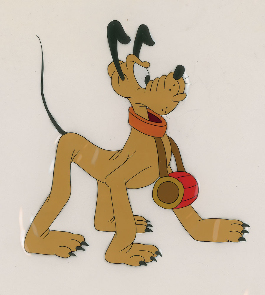 Lot #478 Pluto production cel from Rescue Dog