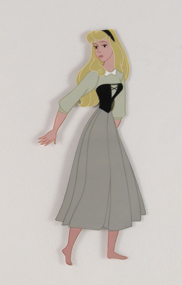 Lot #539 Briar Rose production model cel from