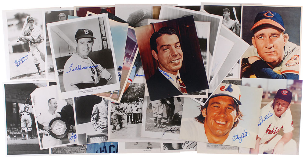 Lot #840 Baseball Hall of Famers