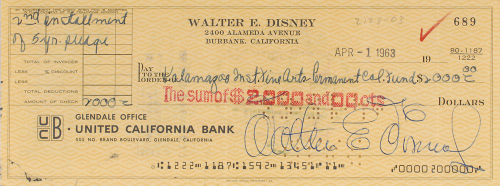 Lot #566 Walt Disney