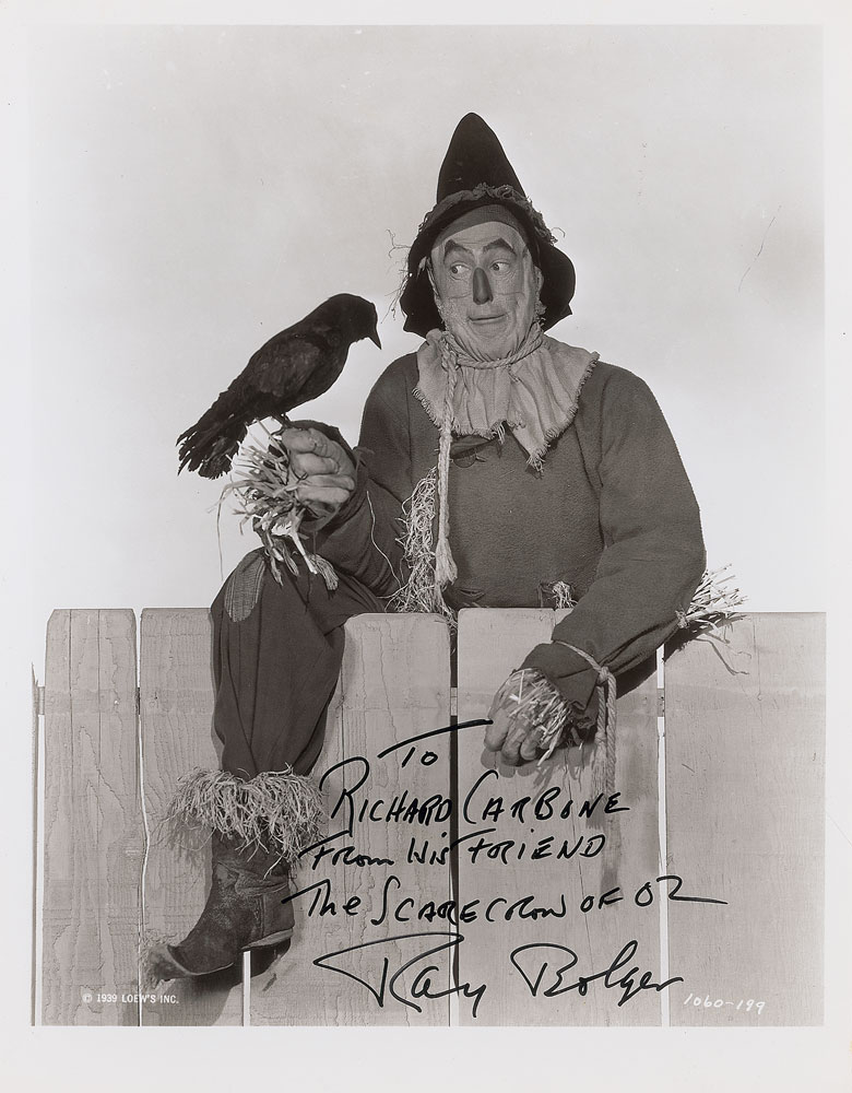 Lot #819 Wizard of Oz: Ray Bolger