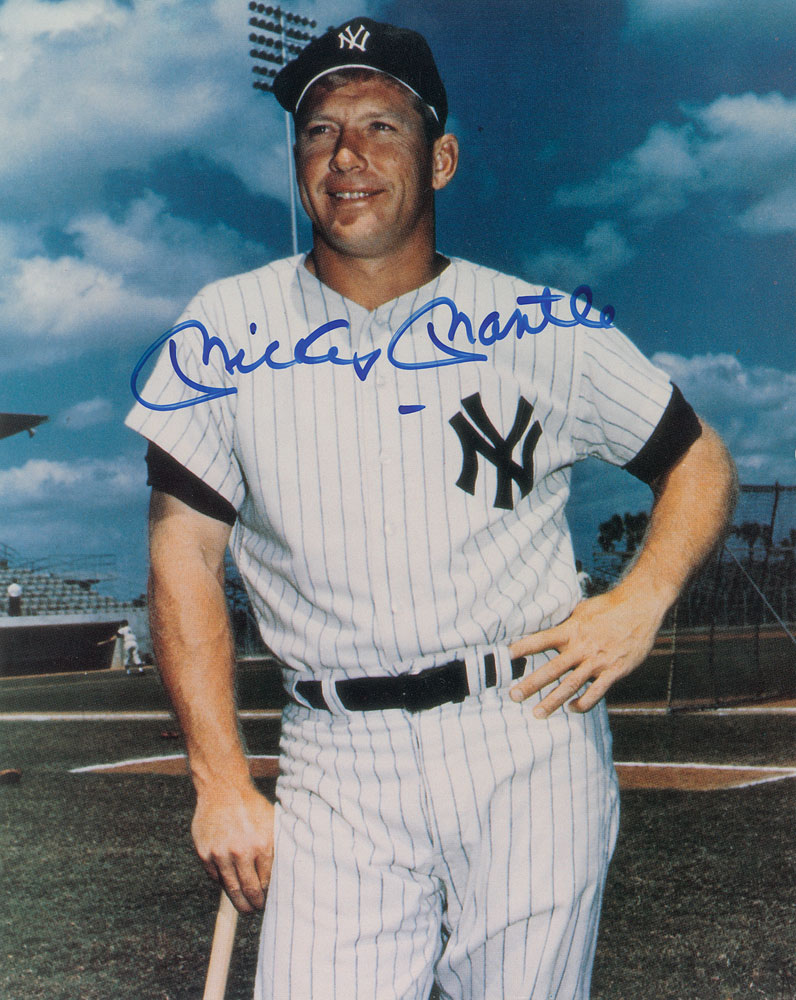 Lot #959 Mickey Mantle