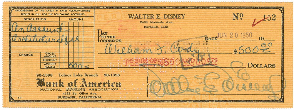 Lot #609 Walt Disney