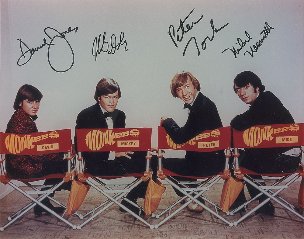 Lot #7256 The Monkees Signed Photograph