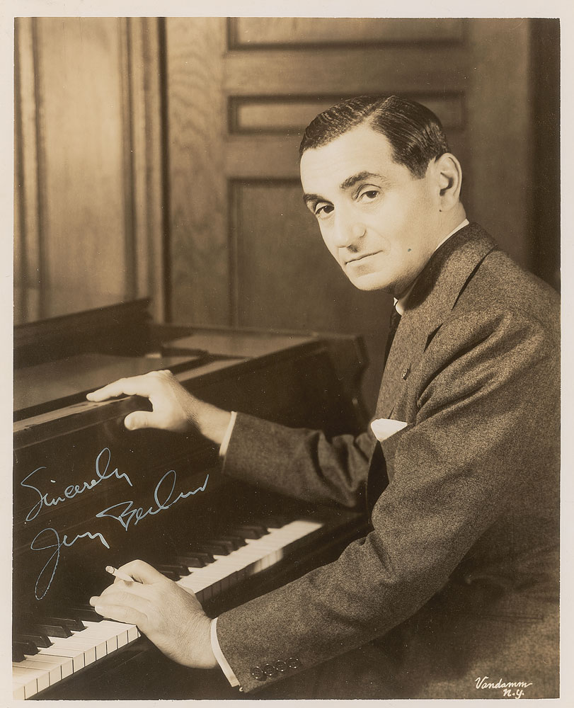 Lot #7206 Irving Berlin Signed Photograph