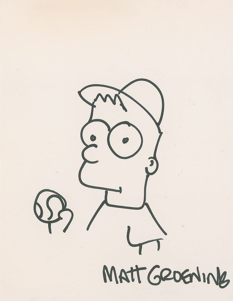 Lot #468 Matt Groening