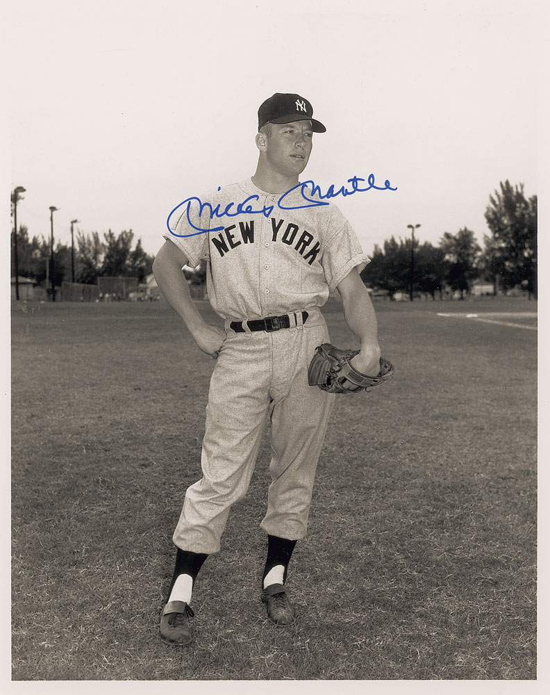 Lot #848 Mickey Mantle