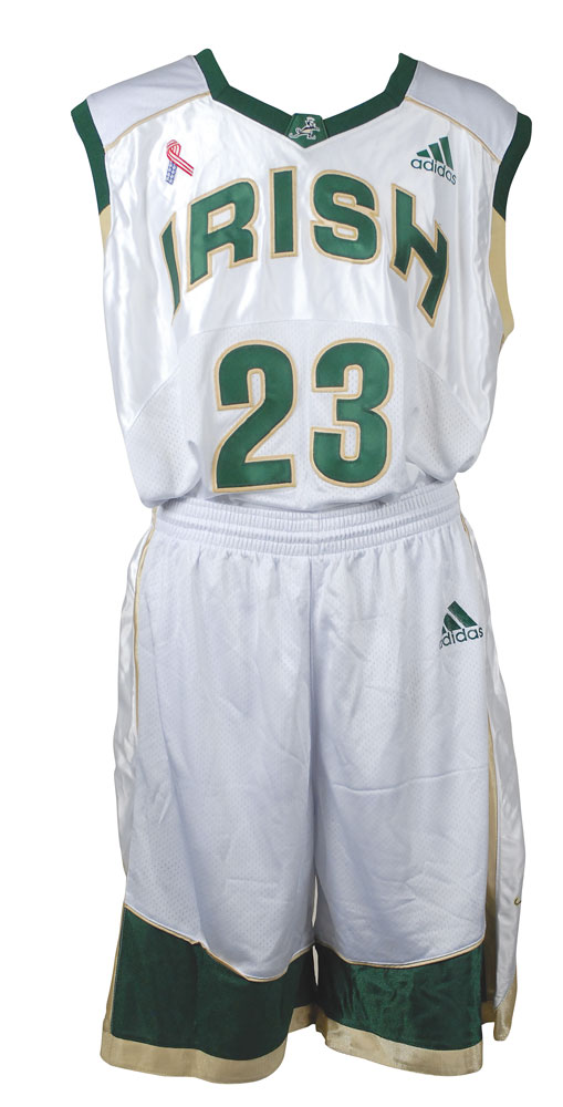 Lot Detail - LeBron James Game Worn High School Uniform ( Jersey and Shorts  )