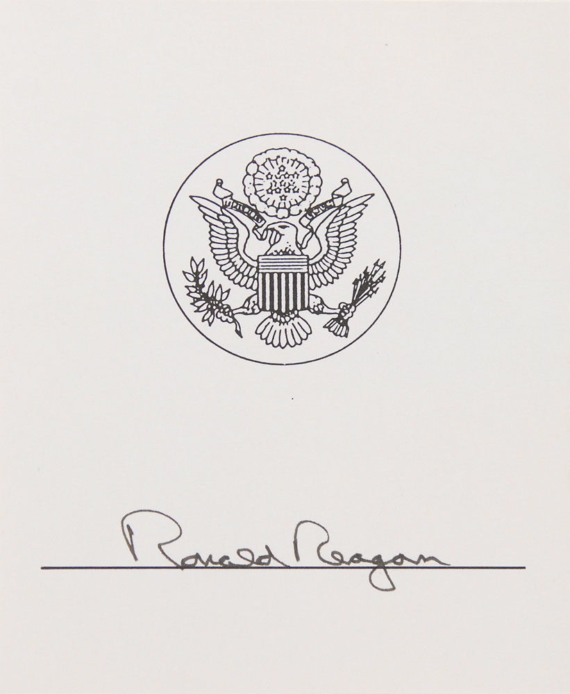 Lot #105 Ronald Reagan